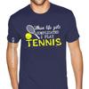 Черная футболка I Love Play Tennis для мужчин, футболки на заказ в английском стиле для мужчин, мягкие хлопковые рубашки с принтом в стиле хип-хоп