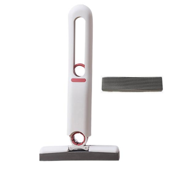 Портативная мини-швабра с превосходным впитыванием. Управление одной рукой. Конструкция с глубокими канавками. Защита от повреждений.