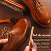 Shoe Brush Set with Natural Bristles and Wooden Handle for Cleaning and Polishing Shoes Boots and Leather Accessories