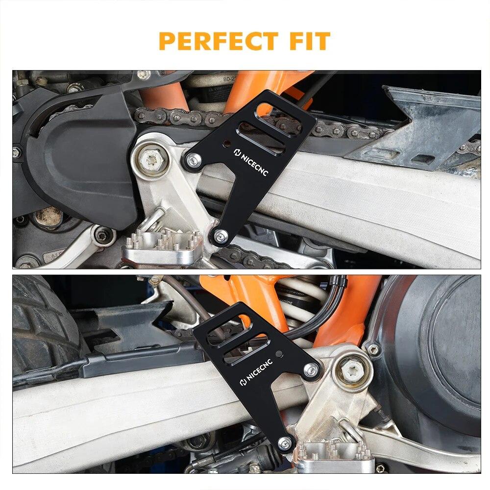 Защитная крышка для пятки для KTM 690 Enduro R SMC R 2008-2023 Husqvarna 701 Enduro Supermoto 2016-2023, кронштейны для сумок без стойки