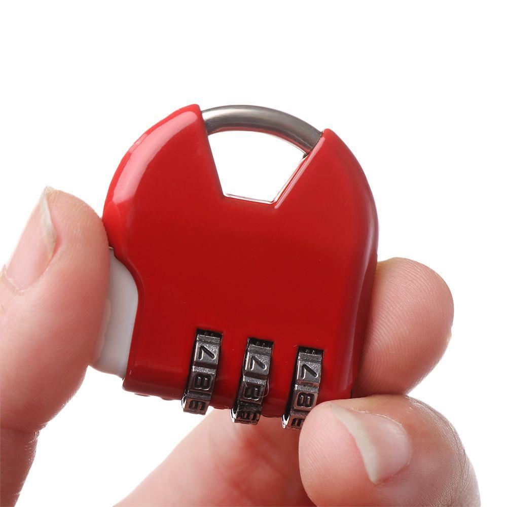 Luggage Locker Case Supply Diary Protector Padlock Password Lock Security Tool 3 Digit Dial