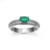 Weddings/bride Red Large CZ Stone Jewelry 925 Sterling Plata Rings Charming Lady Nice Party Ring Size 7-9 Anillos Mujer