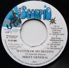 7-дюймовая пластинка MIKEY GENERAL / PRESTIGE - Master Of My Destiny / Black Woman 0697 Black Scorpio 2001 Ямайка Регги, Ска и Даб Б/у