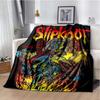 Heavy Metal Band Rap-Metal Music S-Slipknot Album Cover Printed Blanket Flannel Soft Warm Sofa Bed Portable Office Gift Blanket