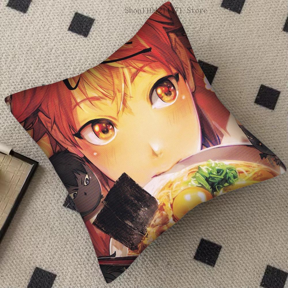1 шт. Наволочка для подушки с изображением аниме Haikyuu, квадратная, для спальни, дивана, отдыха, комфорта, автомобиля, гостиной, домашнего декора.