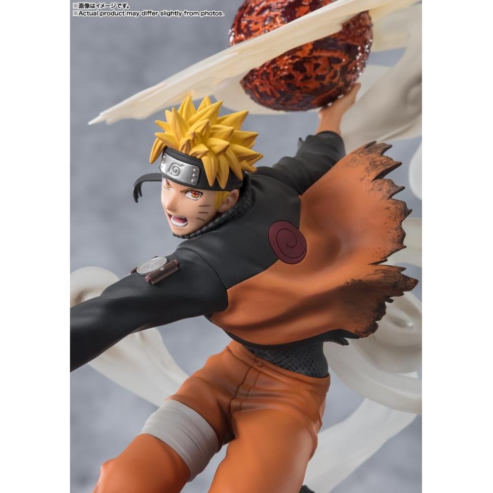 Фигурки ZERO NARUTO Shippuden [Super Fierce Battle] Наруто Узумаки - СенпоРентон Расеншурикен - Приблизительно. 240 мм ПВХ и АБС окрашенная полная фигура