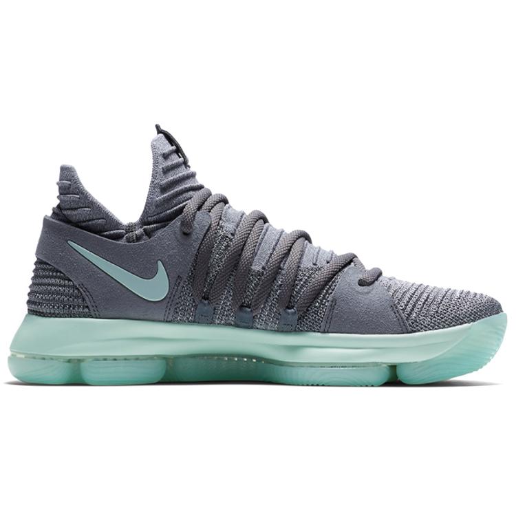 Nike Zoom KD 10 EP (Unisex) cool grey / igloo Basketball Shoes 897816 002