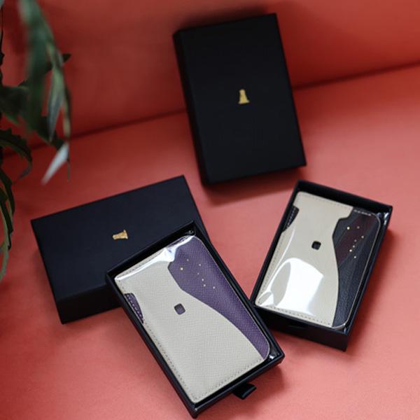 Cheomseongdae Leather Card Wallet – Gyeongju National Museum Exclusive