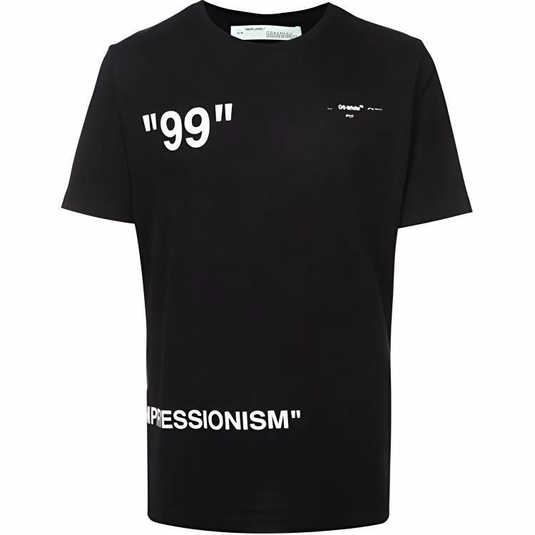 OFF WHITE Футболка с принтом Ice Man OMAA027R191850011088