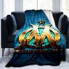 Flame Logo Design Printed Throws Blanket Soft Flannel Blankets for Couch Bed Gifts for Men Women Picnic blanket Christmas gifts