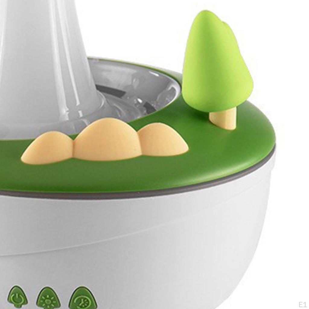 Raindrop Humidifier 280ml Essential Oil Diffuser for Living Room Dorm Office