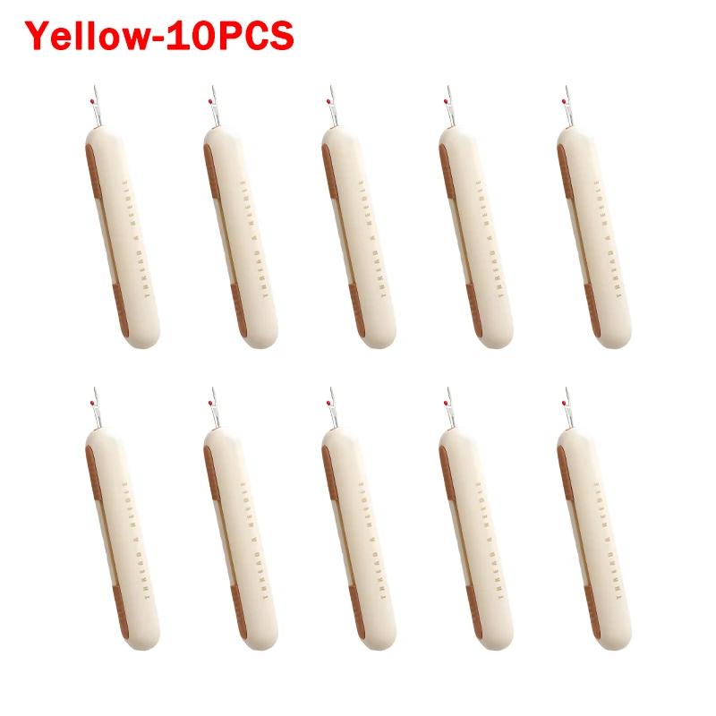 2 In 1 Double Head Needle Threader Remover Household Multifunctional Inserter Handmade Sewing Tools Portable Needle Threader