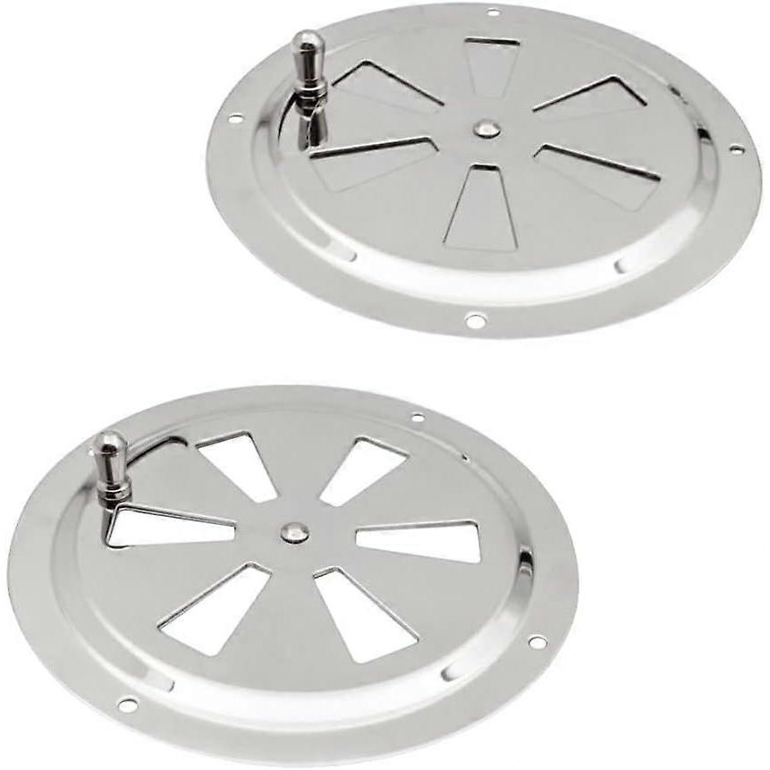 2 Pieces Ventilation Grille Round Ventilation Grille Round Ventilation Grille Ventilation Cover Adjustable Ventilation Opening Ventilation Grille Ven