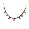 Les Trésors De Lily [N7059] - Multicolored Gold 'Navajos' Necklace