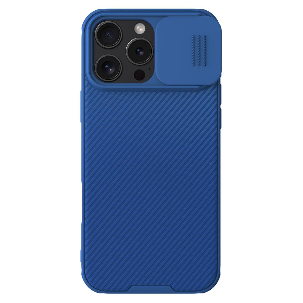 NILLKIN Camshield Pro Series for iPhone 16 Pro Max Case PC+TPU Slide Camera Lid Phone Cover