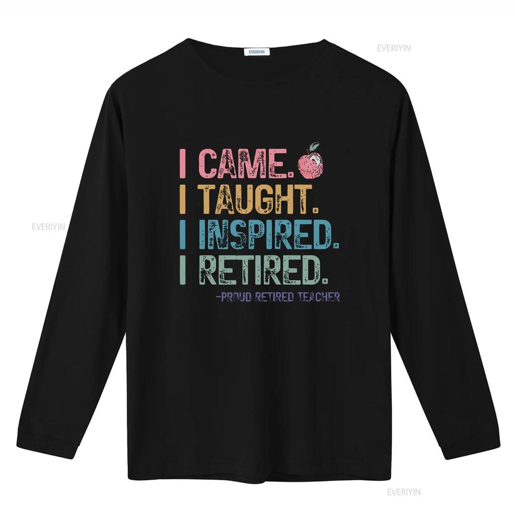 Retired Teacher T Shirt Retirement for s Women Appreciation Officially vintage Washed homme streetwear Casual Soft Stretched