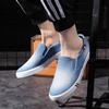 Fashion Men Canvas Shoes Denim Sneakers Casual Flats Male Shoes Adult Summer Men Trainers Breathable Slip On Loafers Tenis Masculino Ert