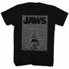Jaws Jaw Division Black Adult T-Shirt