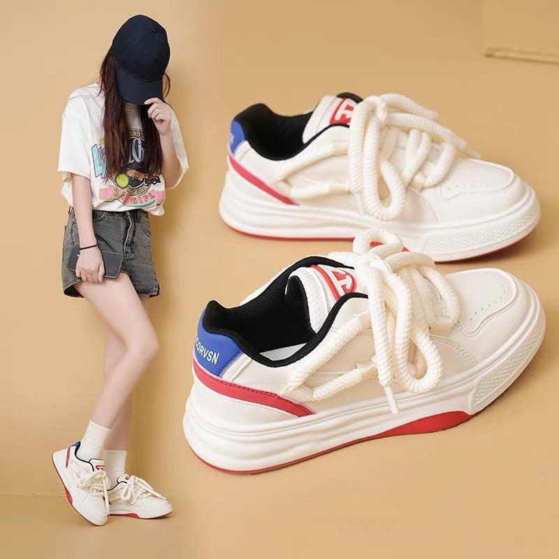 Осенние новые студенческие кроссовки в гонконгском стиле для спорта и уличной стрельбы, белые туфли
