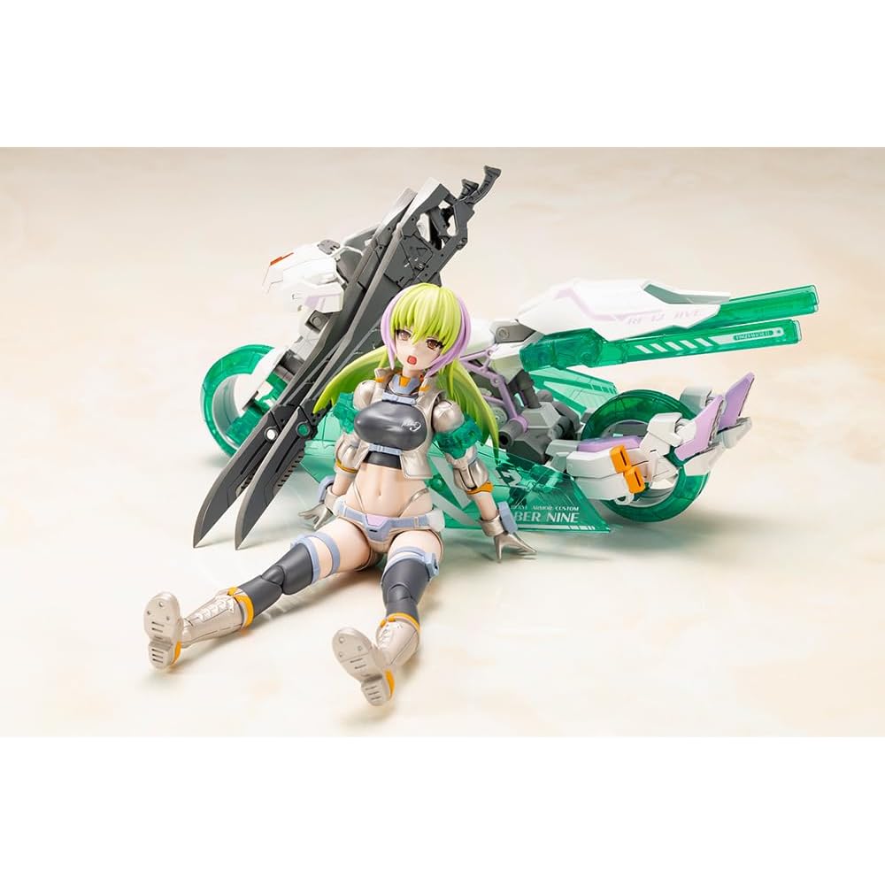 Kotobukiya Frame Arms Girl Wilbur Nine Beryl Armor Custom 160 мм Немасштабная пластиковая модель