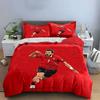 Soccer player action figure. Bedding sets Duvet cover sets Duvet covers Pillowcases(1 * Duvet Cover 2 * Pillowcases without duvet insert)