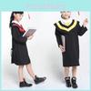 Doctoral Master Performance Gowns Kids Cosplay Costume Halloween Gift Party