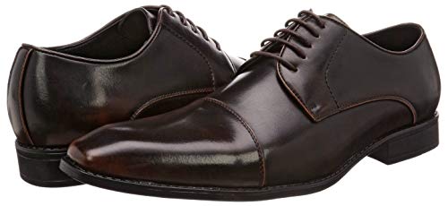 Kobe Liberal LIBERAL Business Shoes, Wingtip, Straight Tip, LB209 (Size 28.0, Dark Brown)