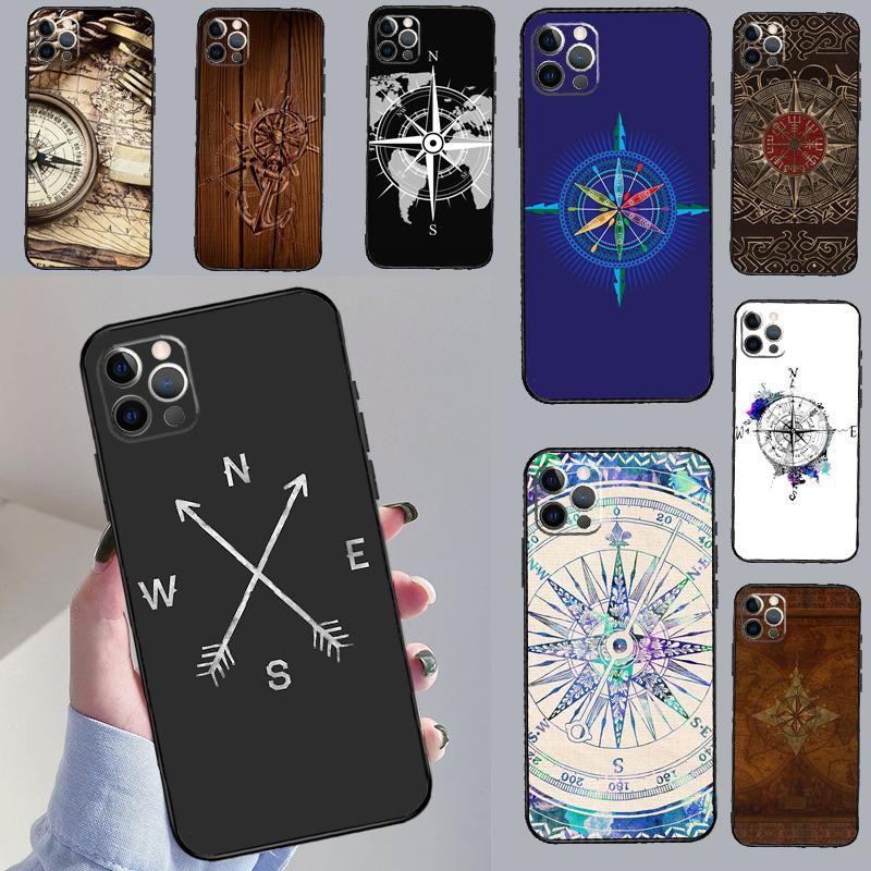 Чехол-компас для Huawei Nova 5T 9 10 SE 7i 8i 11i 12i Y73 Y72 Y61 Y91 Y60 Y70 Y90 P20 P30 P40 Lite