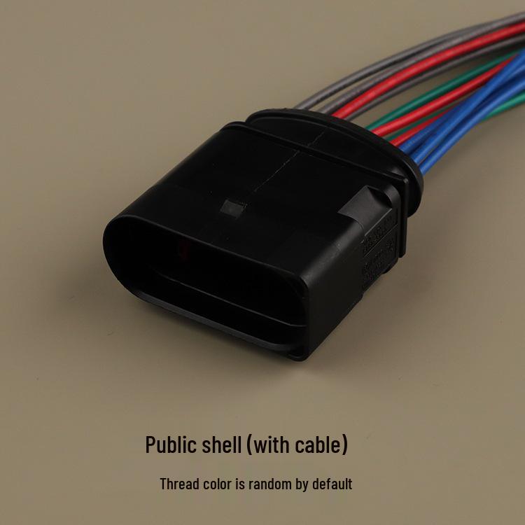 Volkswagen Reversing Radar Wiring Harness Connector: 3C0973837 Mating Connector, 3C0973737 Male & Female, 6189-7103 Compatible.