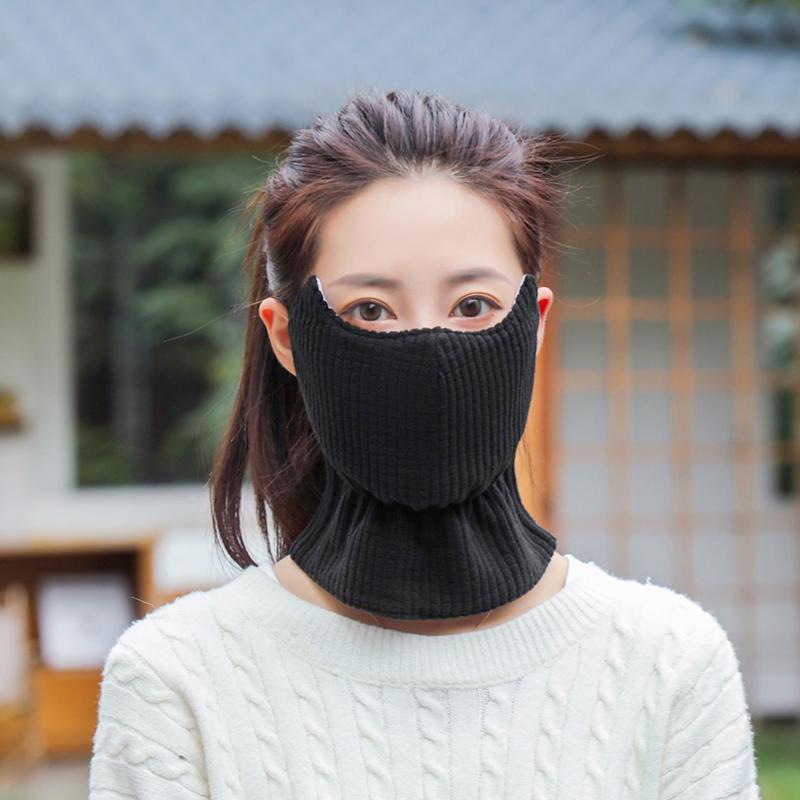 1 шт. модная маска для лица, шеи, защитная маска от холода, зимняя теплая мягкая дышащая наружная ветрозащитная