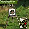 100/200Pcs/Roll 7.6CM Target Sticker Self-adhesive Peel And Stick Tear-off Bright Color Portable Thick Paper Target Decal Shot Accessories