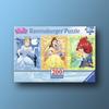Disney Cinderella, Belle, Ariel XXL Panorama 200 Piece Ravensburger Children's Puzzle, Popular Korean Board Game