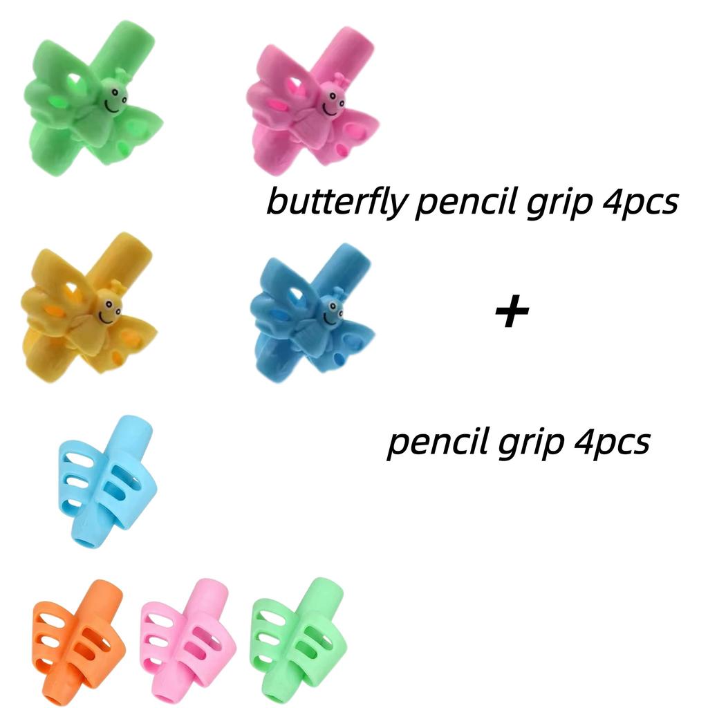 1/3 шт., детский держатель для карандашей, обучающая практика, силиконовая ручка, устройство для коррекции осанки для студентов