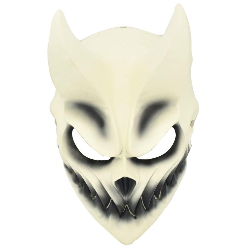 Забавная маска Бога Смерти на Хэллоуин из полимерной смолы для дома с привидениями и костюмированных игр