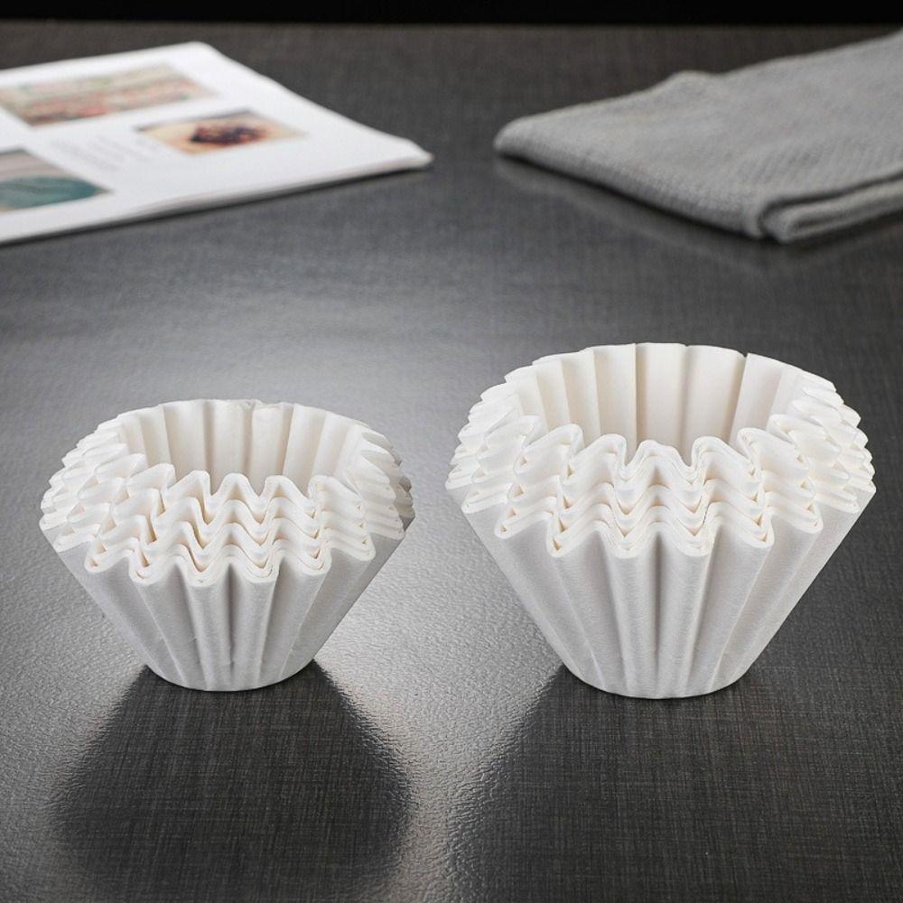 50Pcs/Box Hand-wash Coffee Powder Filter Bag Cake-type Hand-brewed Coffee Paper Barista