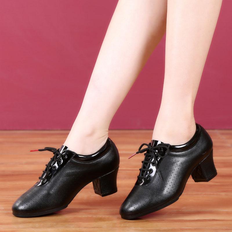 Dancing Shoes Ladies Square Dance Shoes Latin Social Friendship Sailor Dance with Soft Sole Modern Dance Shoes