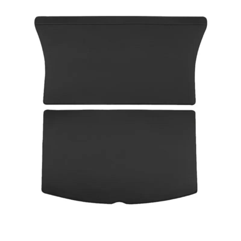 Trunk Mats for Tesla Model Y Juniper Model3 Highland Anti-kick Pad PU Leather Rear Protector Pet Mat Waterproof Trunk Cover 2026