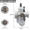 NIBBI Carburetor For 50cc To 350cc 2T 4T Engine PE Flange Motorcycle Carburetors For GY6 YAMAHA JOG SUZUKI HONDA Atv Pitbike
