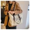 Трендовая сумка через плечо большой вместимости 2024 Зима Новая Повседневная Ретро Учебная сумка-тоут