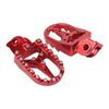 For Fantic XMF XEF 125  X MF X EF Motorcycle Accessories Footrest Footpeg Foot Pegs Rest Foot Pedals Wide Fat Roating Foot Pegs