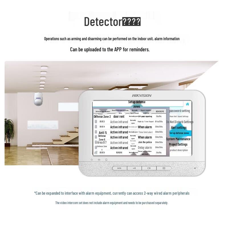 Hikvision 7-inch Touch Screen Video Intercom & Access Control Terminal
