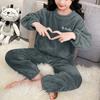 Children's Boys And Girls  Home Wear And Pajamas Long-sleeved Tops And Trousers Sets