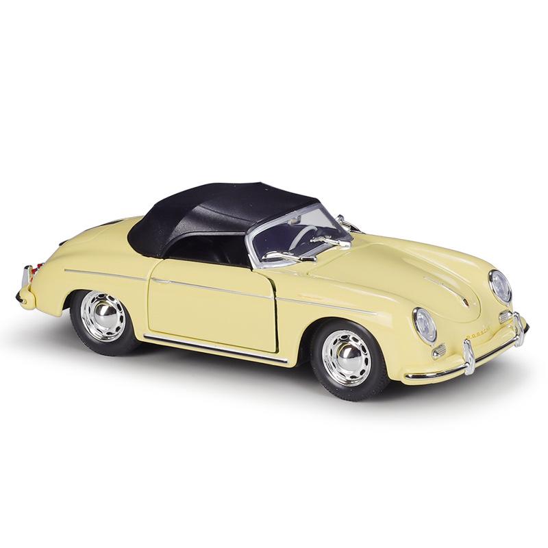 AABH1 WELLY 1:24 Porsche 356A Speedster Литой Модель Автомобиля Литье под Давлением и Игрушечные Транспортные Средства Коллекционируемая Игрушка Автомобиль Подарки на День Рождения Мальчику