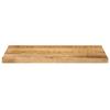 Table Top 50 x 20 x 3.8 cm Rectangular Rough Solid Mango Wood