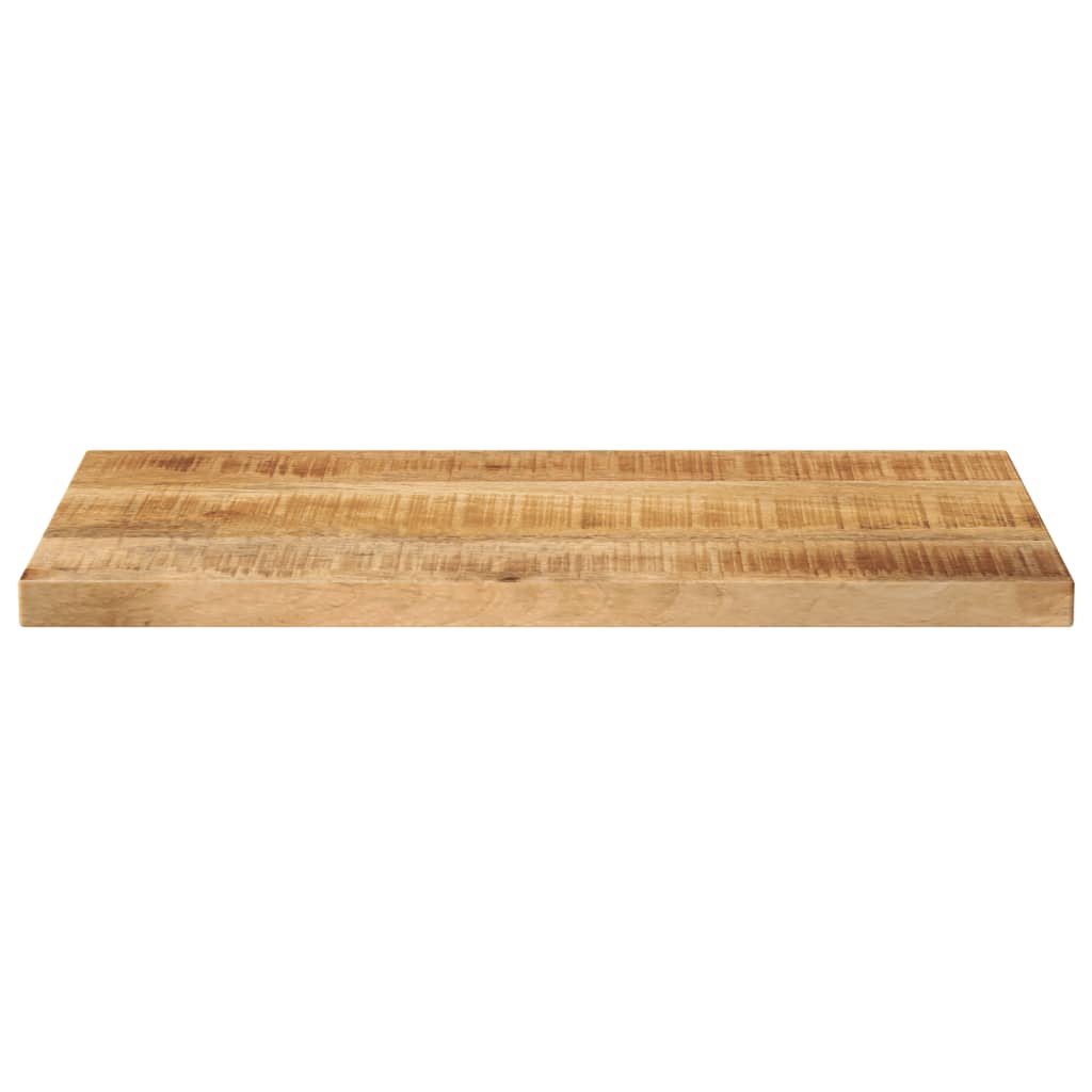 Table Top 50 x 20 x 3.8 cm Rectangular Rough Solid Mango Wood