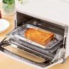 Тостер Toyo Aluminum Steam Tray Oven для духовки, хрустящий снаружи и жевательный на тосте 16 см x 26 см x Упаковка из 2 шт. S3525 Хлеб, внутри, гриль, устойчивый к пятнам,