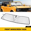 Складной солнцезащитный козырек на лобовое стекло для Ford Bronco 21+