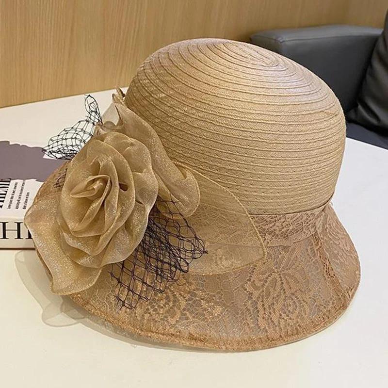 WTEMPO Women's Solid Color Casual Versatile Breathable Sun Hats Summer Wide Brim Outdoor Travel Mesh Hats