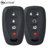 Чехол для ключа автомобиля Подходит для Chevy Traverse Cruze Chevrolet Equinox Malibu 4/5 кнопок Silverado