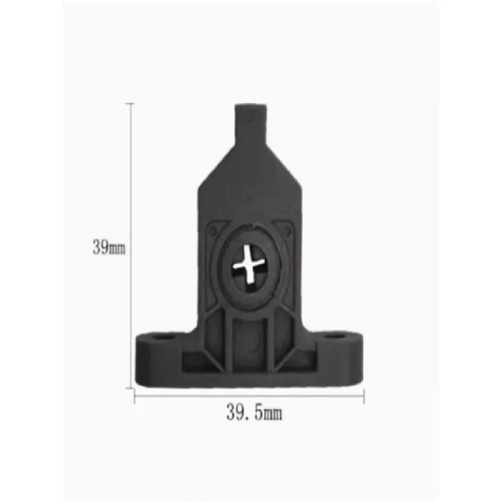 4Pcs Nylon Steel Double Wall Drawer Front Panel Fixing Bracket Connector Replacement Kitchen Furniture Cabinet